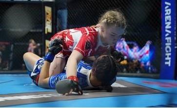  Ava - very strong with her ground work